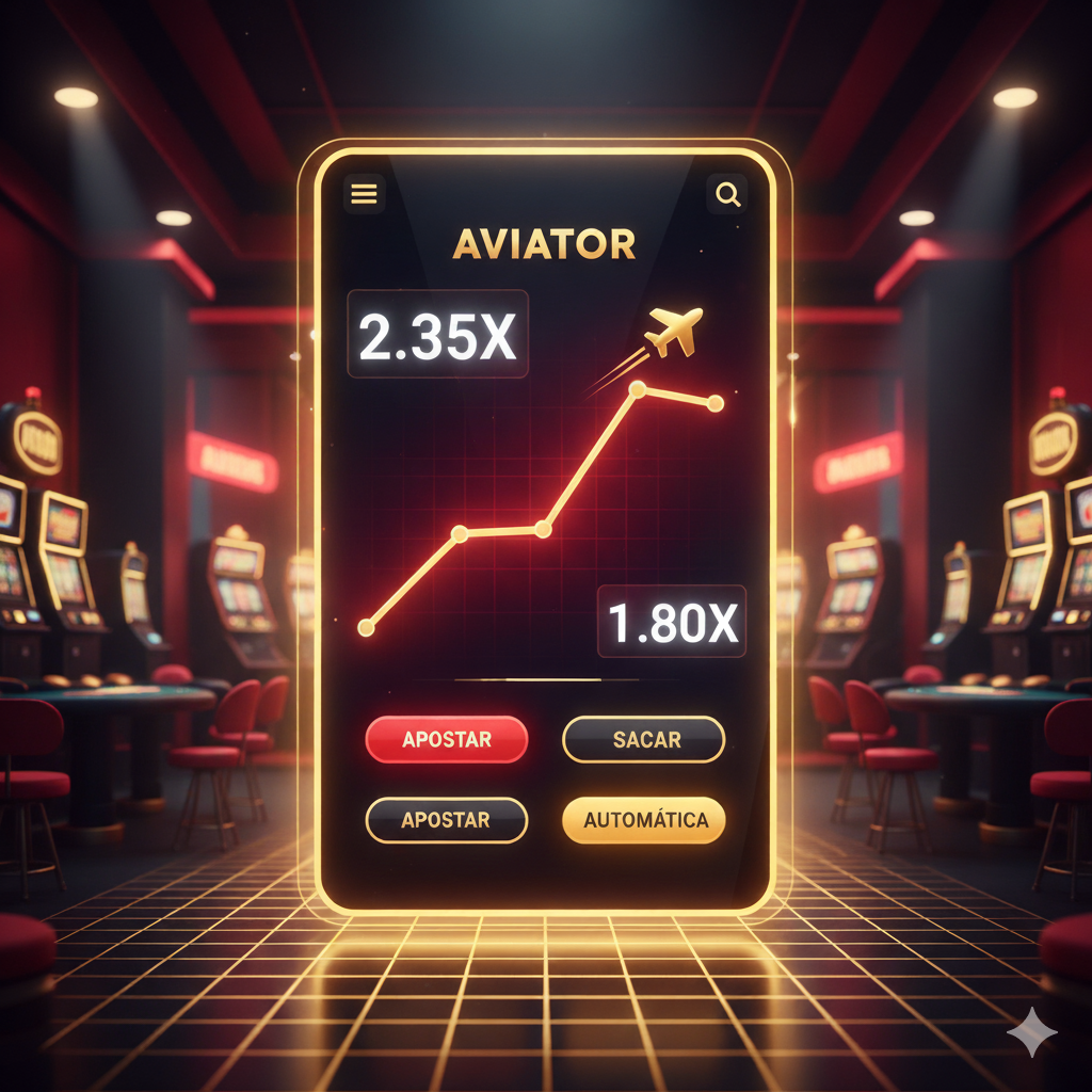 Gráfico em tempo real do multiplicador no Aviator do Royal Casino, com opções de aposta, saque e jogo automático.