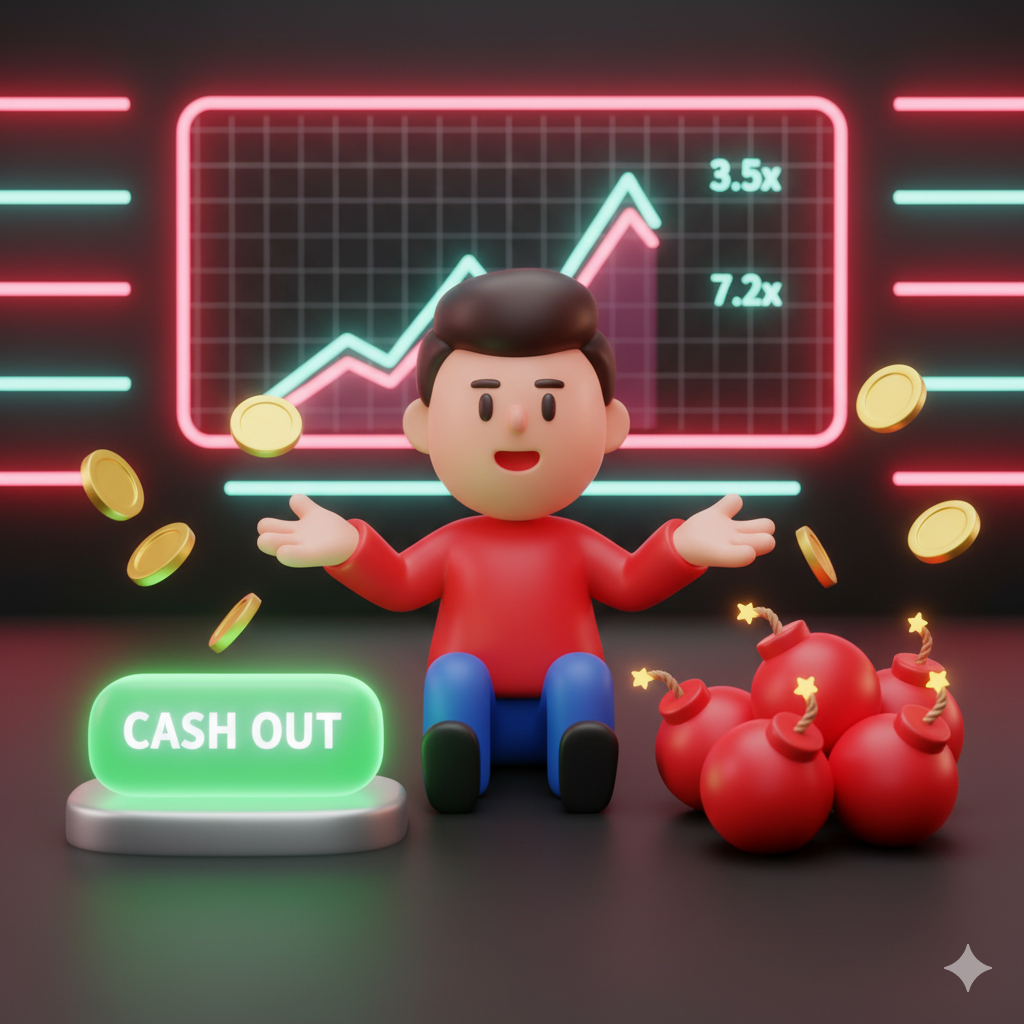 Estratégia jogo Mines no Royal Casino – quando fazer cash out e como gerenciar risco.